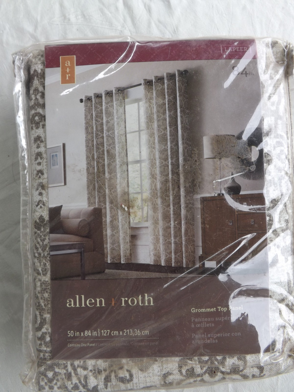 Allen+Roth Grommet Top Panel 52"x84”